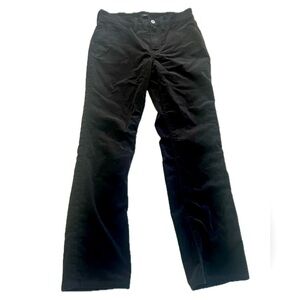 J. Crew Women’s Black Corduroy Black Pants Size 26 P